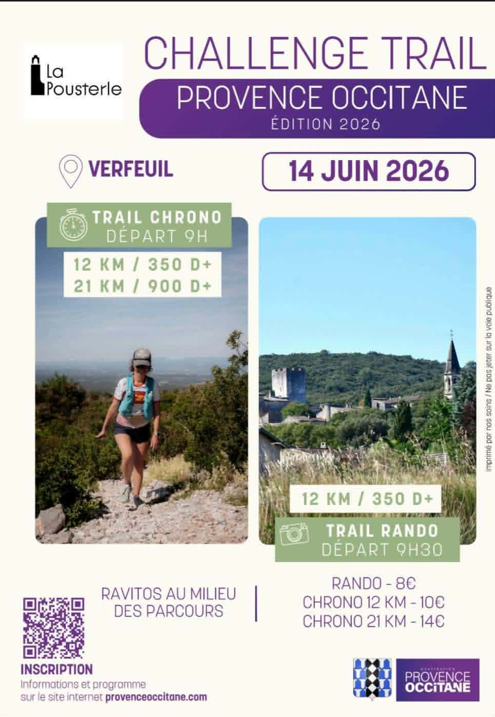 Affiche TRAIL DE VERFEUIL